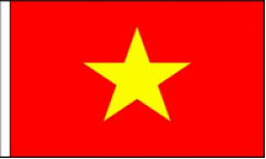 Vietnam Table Flags